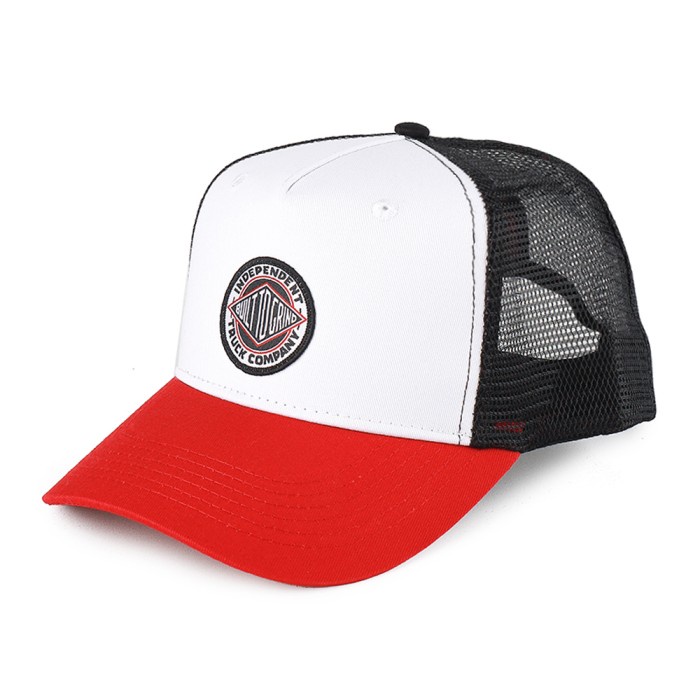 Independent BTG Summit White Red Trucker Hat