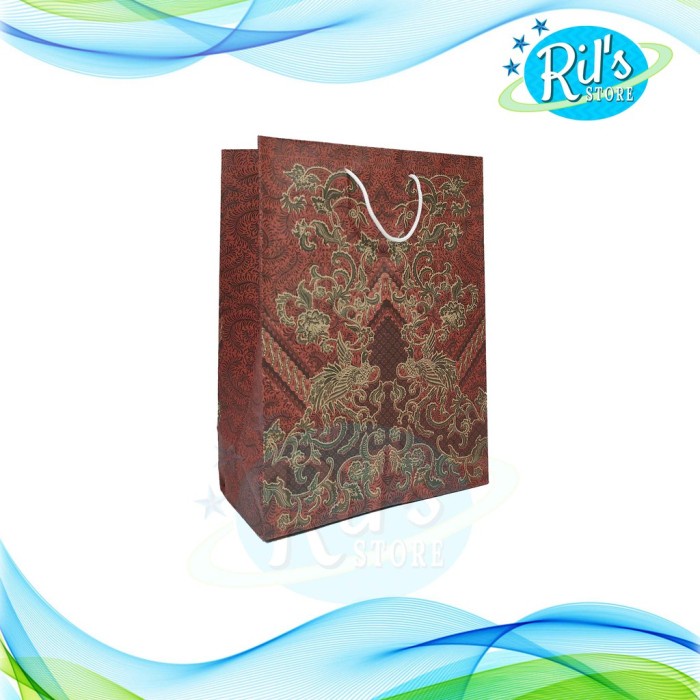 

(TERLARIS) TO045 Paperbag Batik 25x35x9 5cm