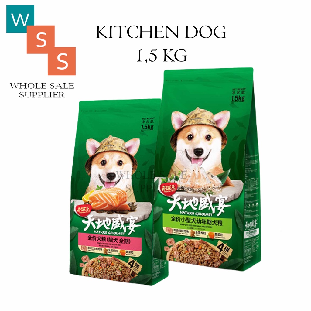 KITCHEN FLAVOR NATURE DOG FOOD 1.5 KG