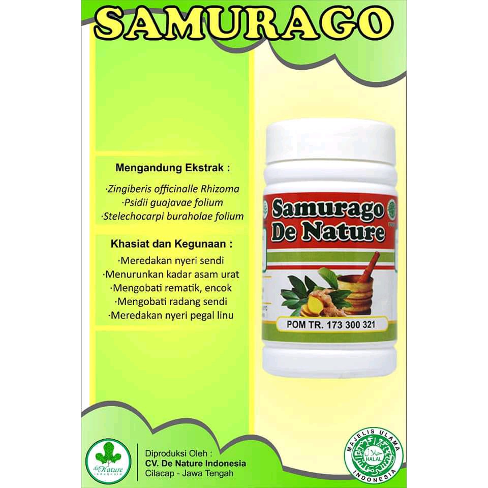 SAMURAGO De Nature Obat Asam Urat Alami