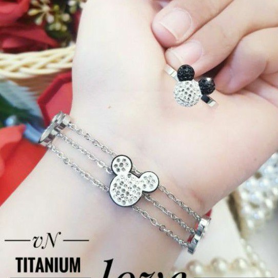 Titanium Set Perhiasan Anak 11510