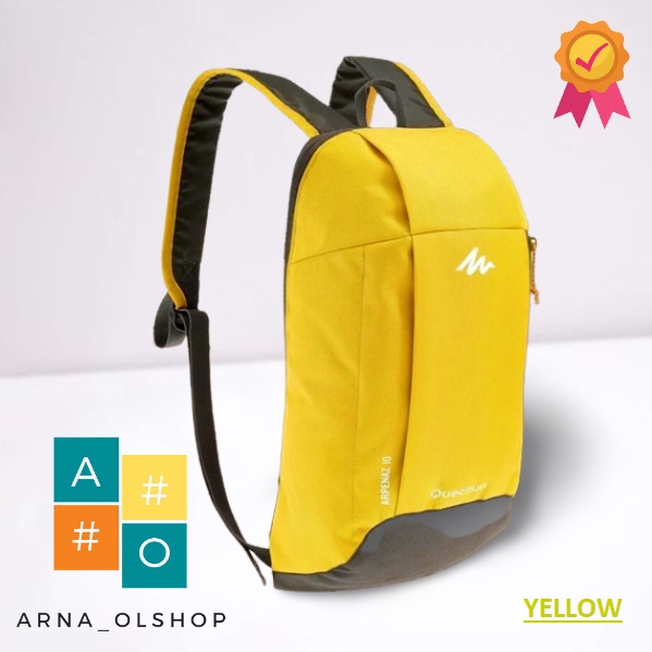 Quechua Tas Ransel Sepatu Sport Mini 10 Liter Anti air Resleting Best Quality Murah