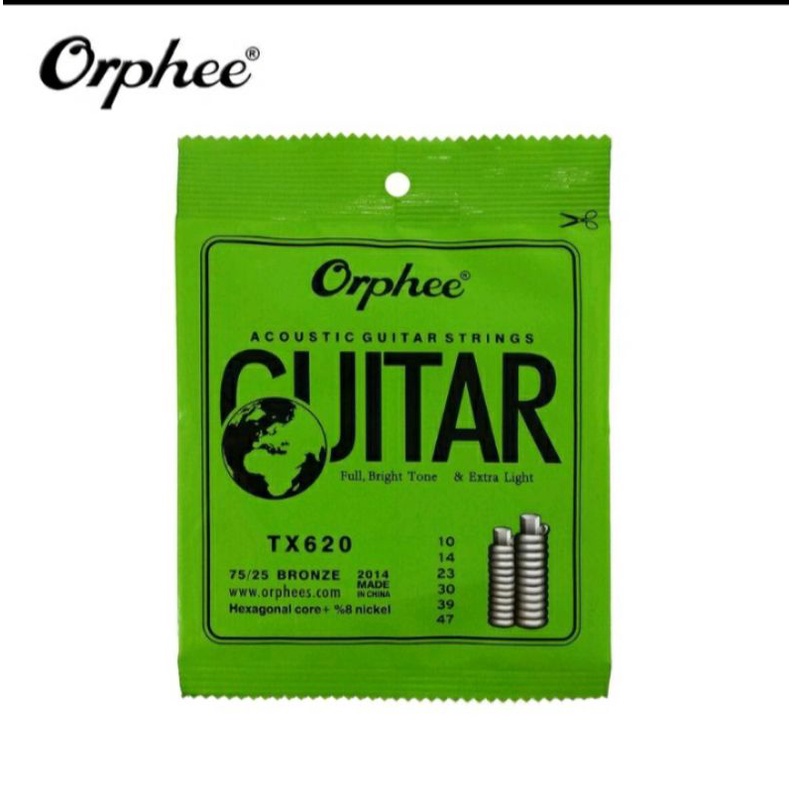 Senar gitar orphee ori TX620
