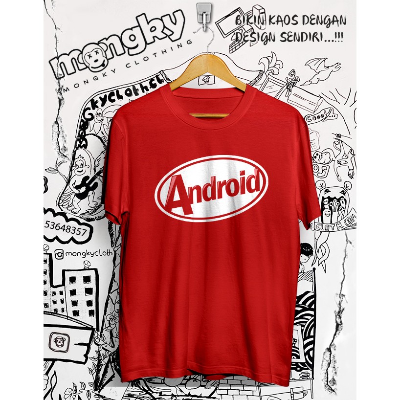 Kaos Merah Cabe Android