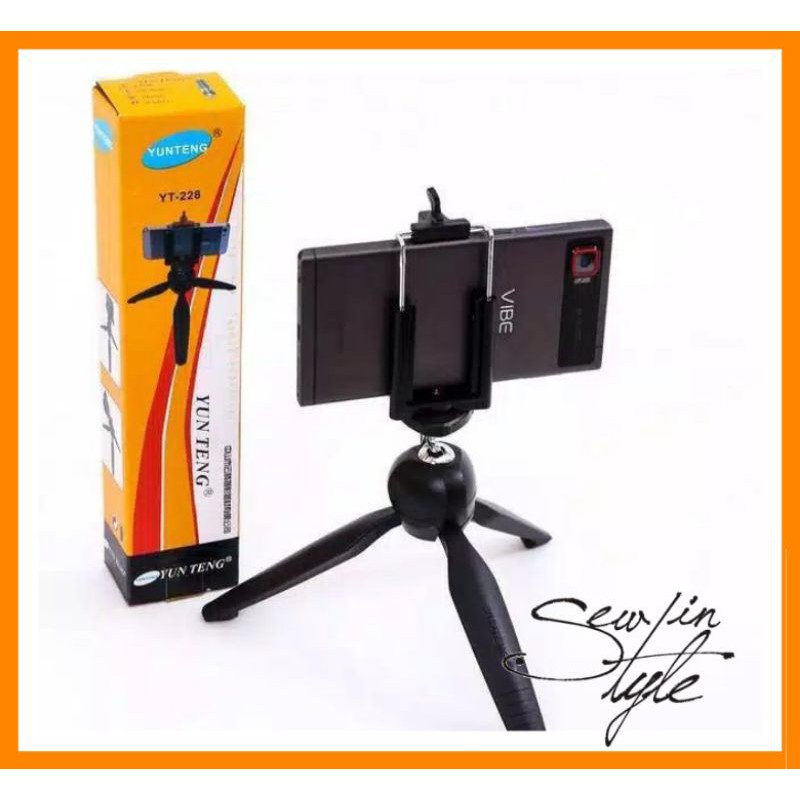 TRIPOD /TRIPOD MINI/ MINI TRIPOD /TRIPOD HP/ TRIPOD KAMERA /TRIPOD YUNTENG HAND-56