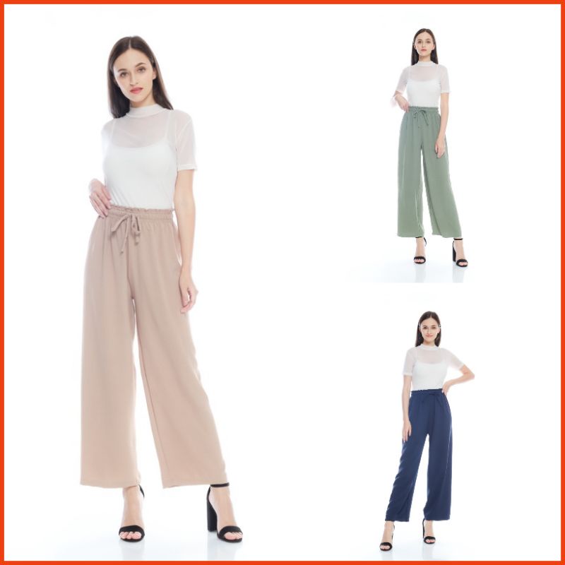 CELANA KULOT CRINGKLE AIRFLOW / KULOT WANITA CRINGKLE RUBY / CELANA KULOT UNIQLO / RUBY KULOT / CELA