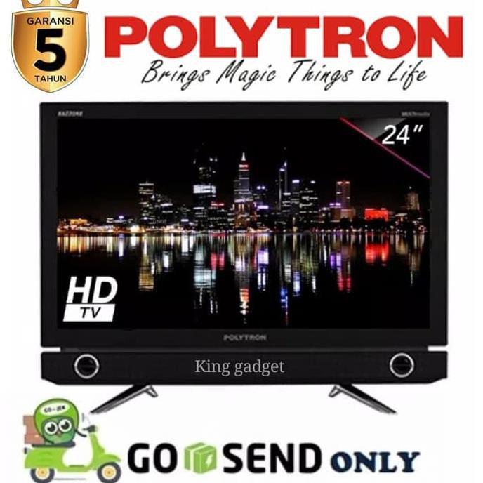 terlaris POLYTRON TV LED 24 inch - PLD24D9501