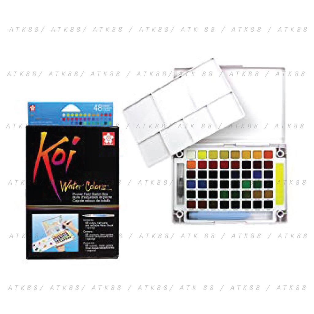 

Sakura Koi Watercolors Pocket Field Sketch Box - 48