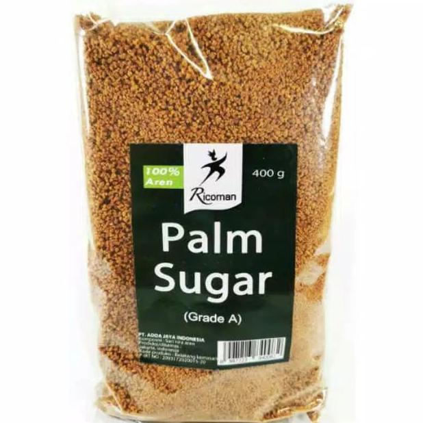 

Spesial Promo palm sugar 400gr Ricoman / gula aren 400gr