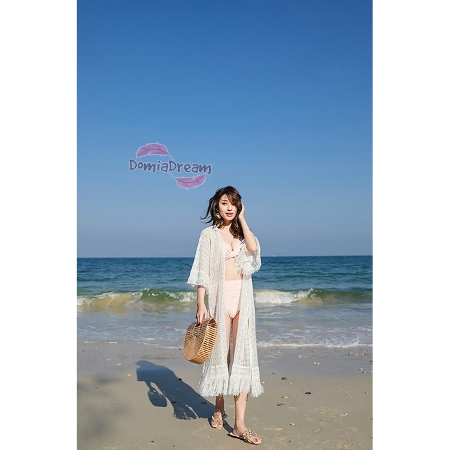 BIKINI OUTER OUTER BAJU PANTAI / COVER BIKINI LUARAN BAJU PANTAI PANJANG OUTER WANITA