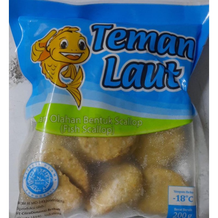 

teman laut scallop 200g