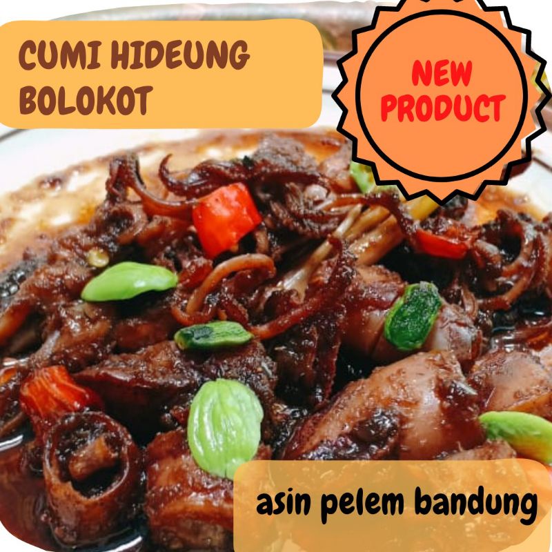 

FROZEN FOOD | CUMI HIDEUNG BOLOKOT | Asin Pelem Bandung