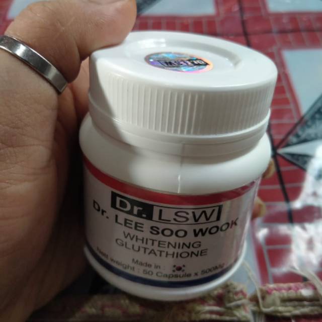 DR.LSW PEMUTIH BADAN WHITENING GLUTATHIONE ORIGINAL DR LSW ASLI PERMANEN