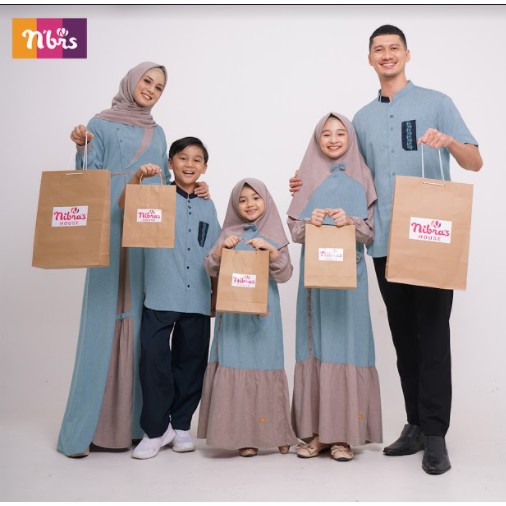 Couple Nibras Terbaru 2021Sarimbit ESTA NAVY