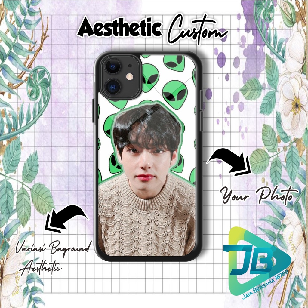 HARDCASE 2D GLOSSY AESTHETIC CUSTOM OPPO VIVO XIAOMI SAMSUNG REALME IPHONE ALL TYPE JB4845