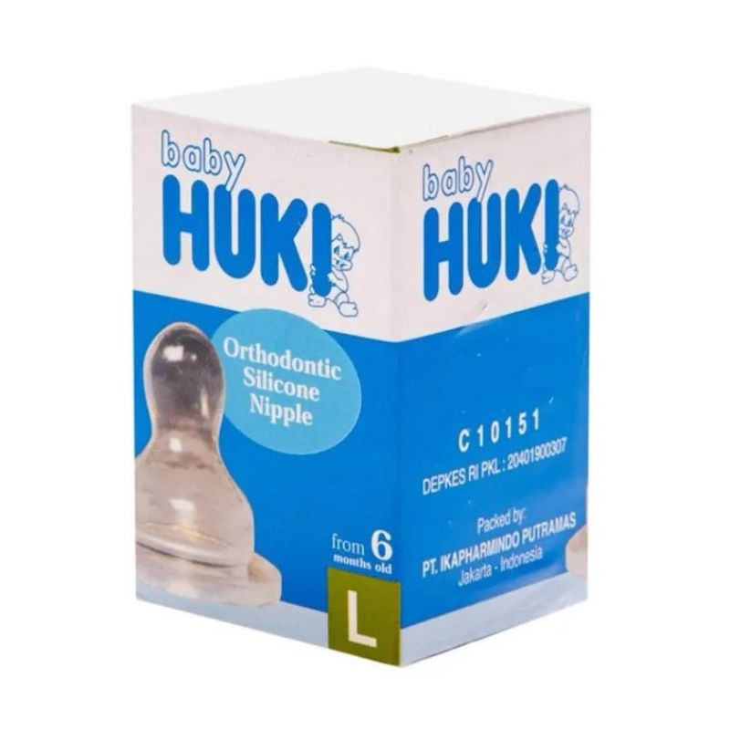 Huki Orthodontic Silicon Nipple Dot Gepeng 1 pc