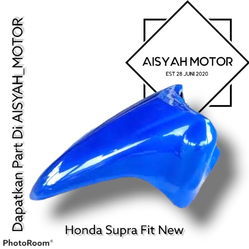 Bodi Halus Honda Supra Fit New Cakram Warna Biru Hitam
