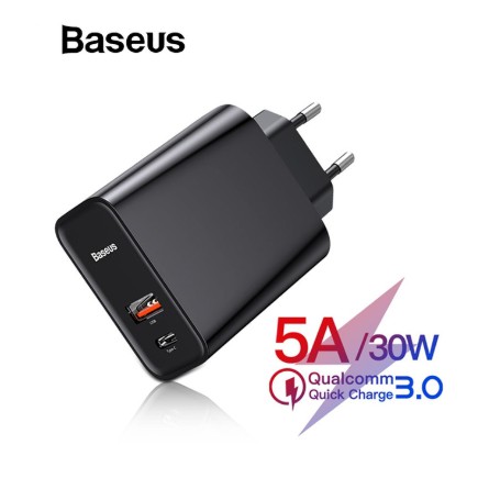 BASEUS CHARGER PPS 30 (QC 3.0 & PD)