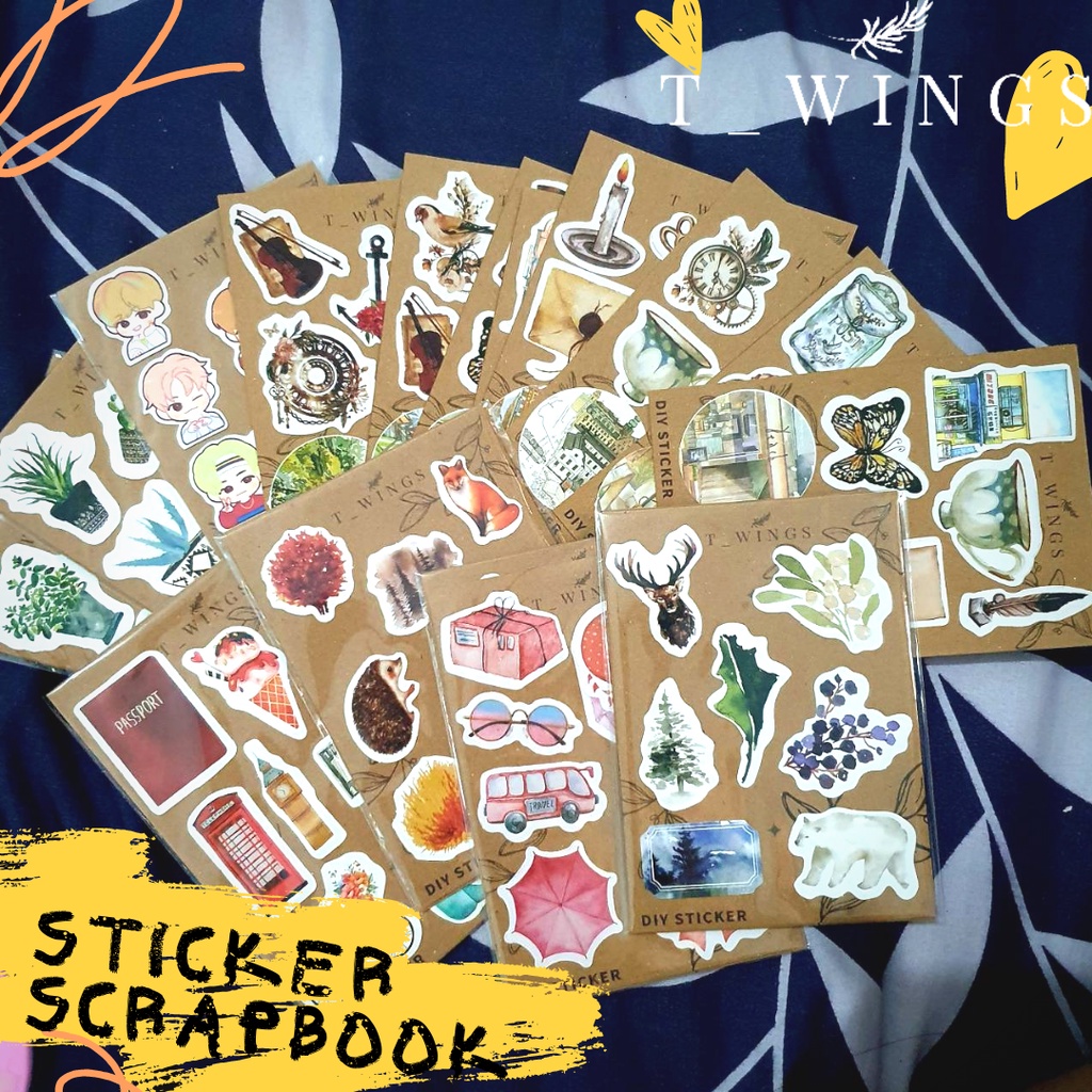 

[ MEDAN ] STICKER DIY SCRAPBOOK