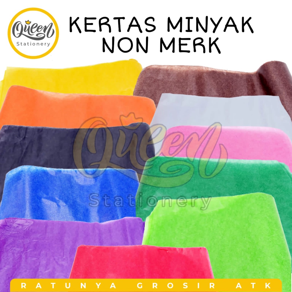 

1 GULUNG (5 LEMBAR) KERTAS MINYAK NON MERK / KERTAS SAGON