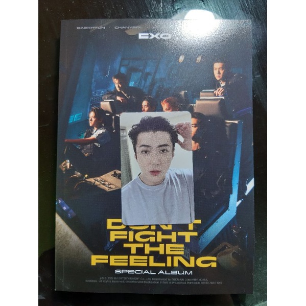 Unsealed EXO Album Photobook versi 2 DFTF - Photocard Sehun