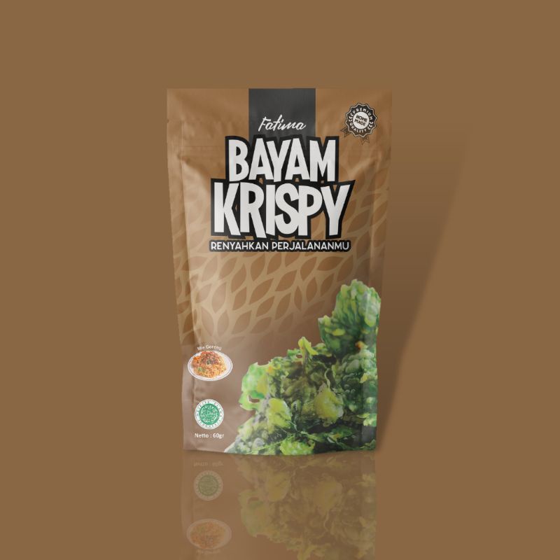 

KERIPIK BAYAM KRISPY Fatima (Baca Deskripsi bikin Kamu terpingkal-pingkal)
