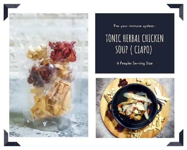 Ramuan Ciapo Herbal Tonic Chicken Soup Shopee Indonesia