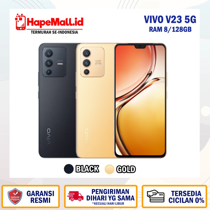 VIVO V23 5G RAM 8/128GB GARANSI RESMI TERMURAH