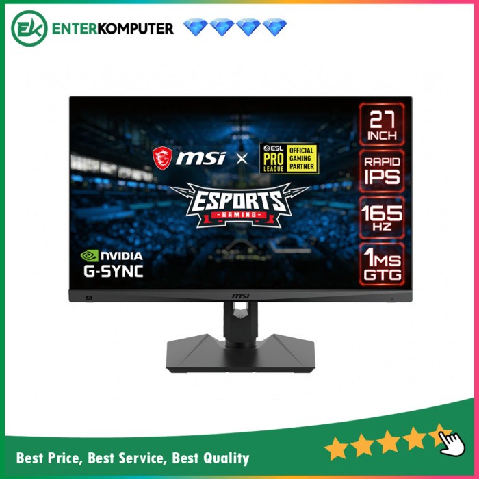 MSI Optix MAG274QRF 27&quot; Gaming Monitor