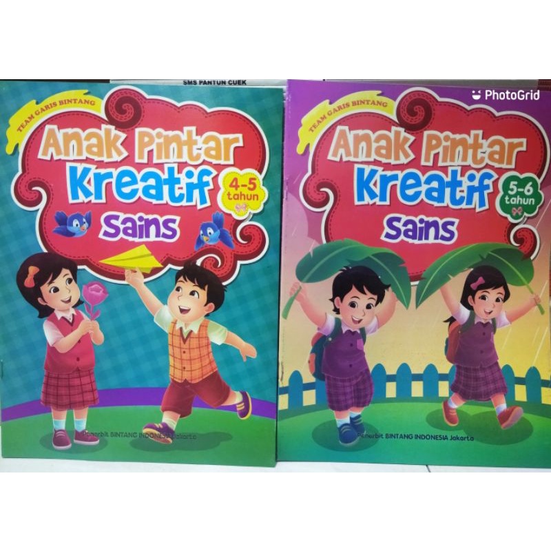 

BUKU PINTAR - PINTAR KREATIF SAINS / BI