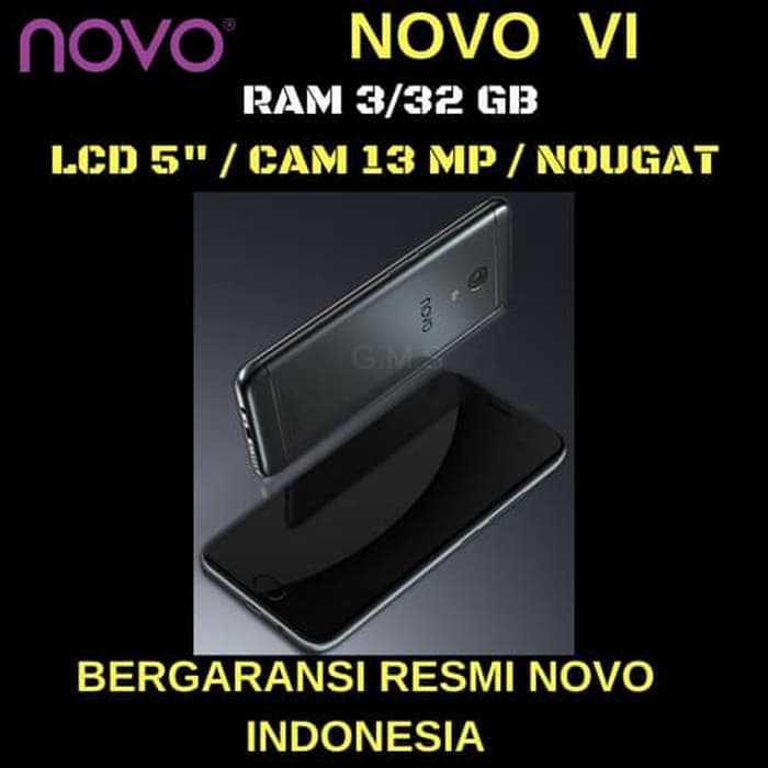 NEW 4G NOVO VI RAM 3/32 GB 4000 MAH GARANSI RESMI NOVO