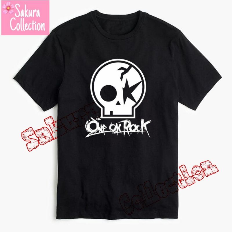 kaos baju ONE OK ROCK MUSIK METAL JEPANG motif karakter Tshirt pria wanita dewasa tee kaus distro youtuber hitam putih katun combed cotton 30s 24s oversize lokal S M L XL XXL 2XL XXXL 3XL termurah terlaris BEST SELLER printing print