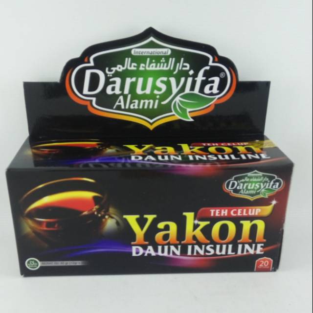 

YAKON Teh celup herbal Daun insuline darusyifa