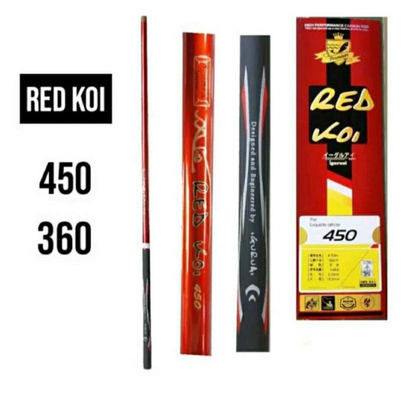 Joran tegek red koi 450