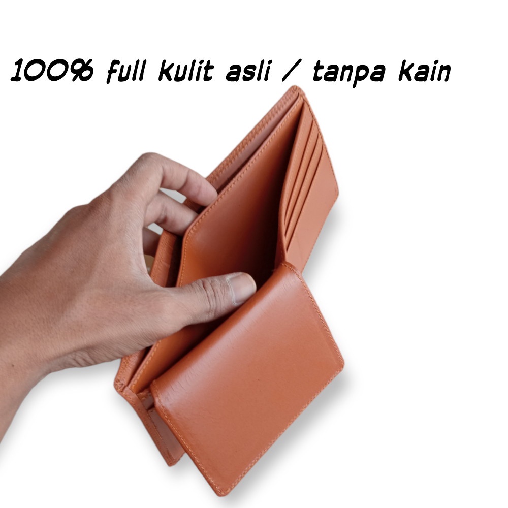 dompet pria 100% full kulit asli / dompet full kulit pria / dompet pria