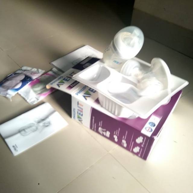 Preloved avent Philips manual breast pump