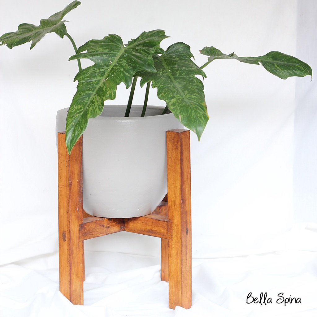 Standing Kayu Pot 25cm