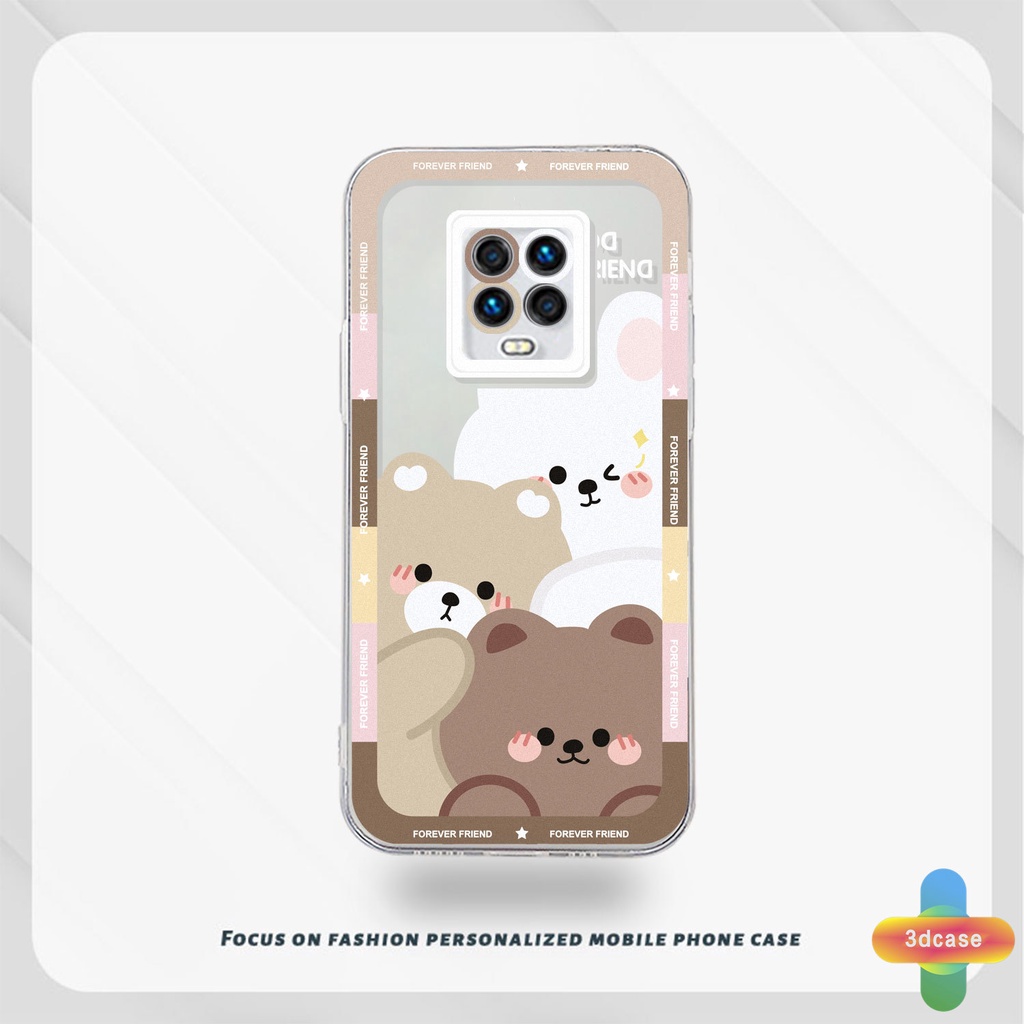 Casing Soft TPU Case Xiaomi Redmi Note 9 8 10 10S 9 10 PRO MAX 11 9S Xiaomi Redmi POCO C3 C31 X3 NFC X3 PRO Redmi 9C NFC 9A 9i 9T 9AT 9ACTIV 9 PRO Power 10X POCO M2 PRO 10 Prime Ins Cartoon Cute Camera Protection Case