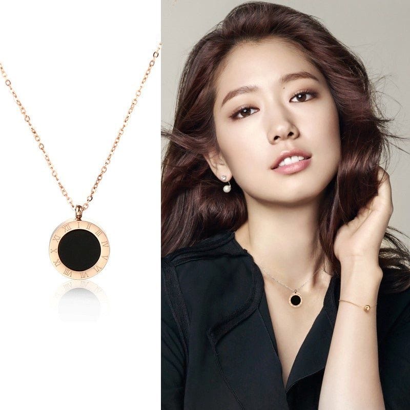 Kalung Titanium Premium Lapis Warna Emas 18K /Kalung wanita titanium anti karat Ala Korea Untuk Wanita Rantai ChokeR