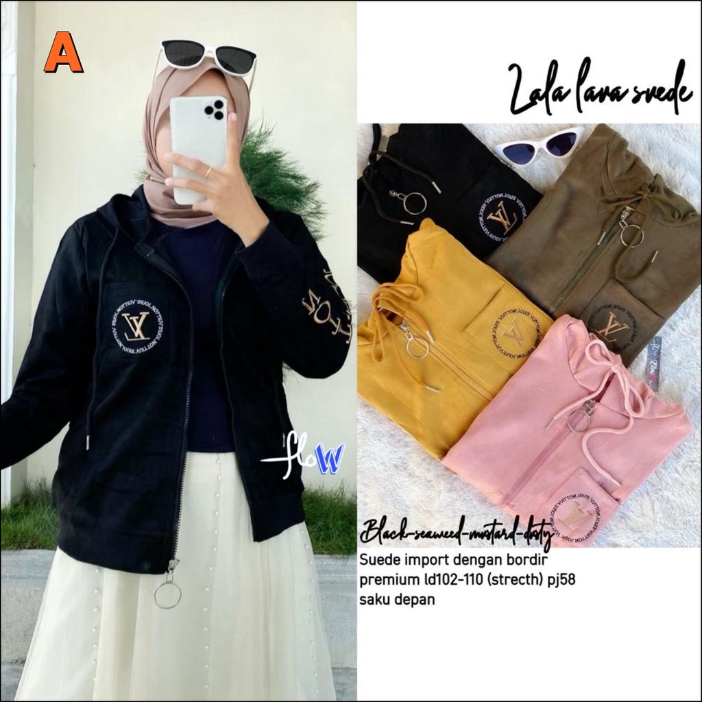 Jaket Wanita Terbaru / Jaket Casual Wanita Kekinian Terbaru / Jaket Kaos Wanita Gucina #2 Terbaru