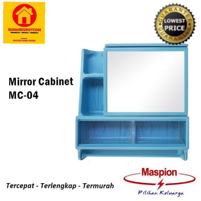 Tempat Obat / Kotak Obat Kaca MC04 - Maspion