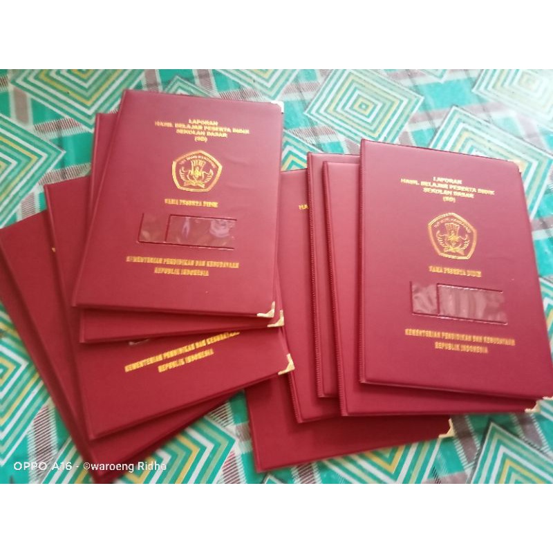 Jual SAMPUL RAPOR K13 ISI 14 LEMBAR | Shopee Indonesia