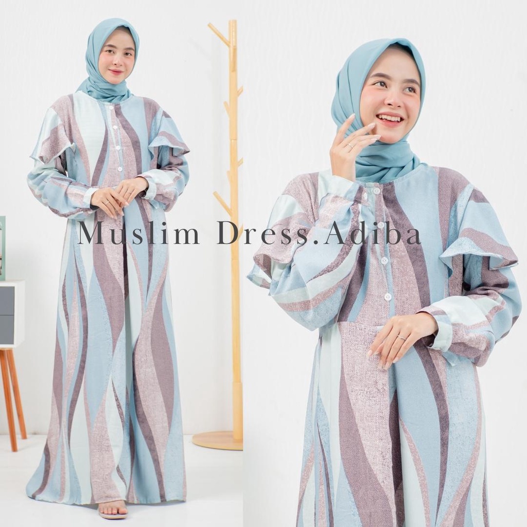 ADIBA Muslim Dress | Gamis Busui Maxmara