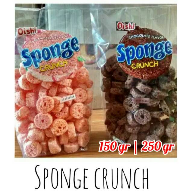 

Oishi Sponge Crunch | Snack Kiloan Murah Repack Berkualitas Cemilan Makanan Ringan / 150 gr / 250gr