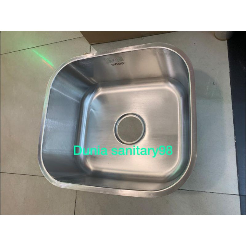 ORIGINAL Kitchem sink ONAN UNDERMOUNT Stainless Sus 304 bak cuci piring