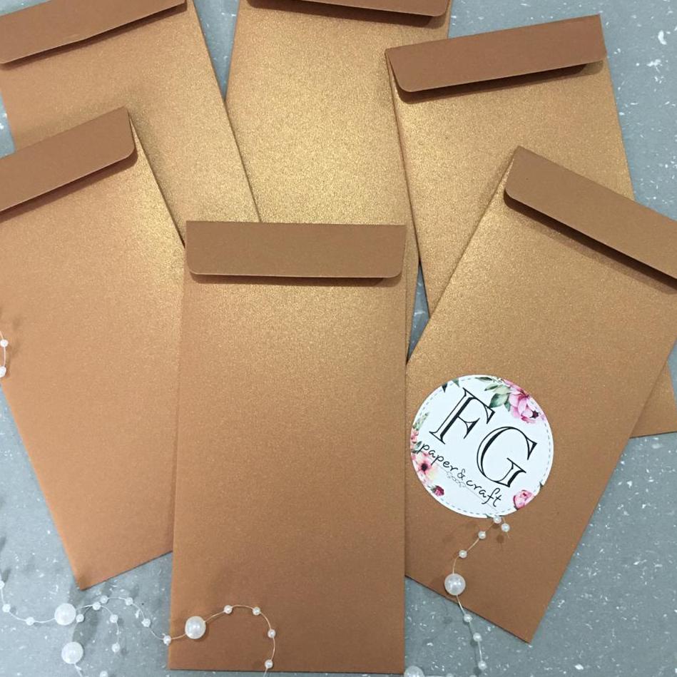 

PMP Amplop Uang 6pcs Premium, Angpau Polos 9x17cm by fgpaper ➯ ➯