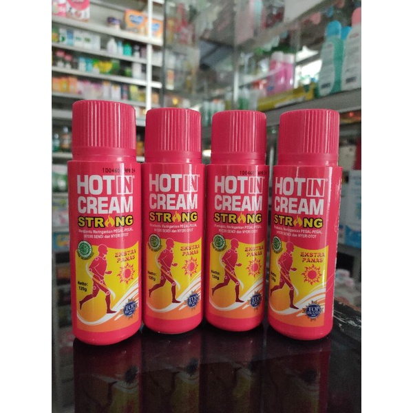 HOT IN CREAM BOTOL 120 ML STRONG MERAH