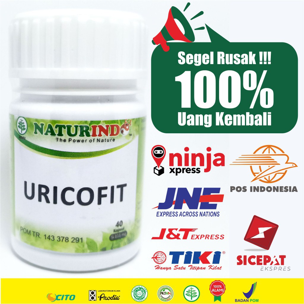 Uricofit Obat Herbal Asam Urat Kapsul Naturindo Bisa Cod-5