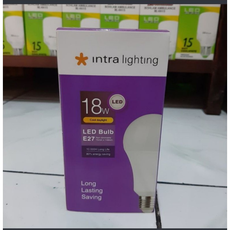 BOLHAM LAMPU LED INTRA 18 WATT KUALITAS SEPERTI ORIGINAL