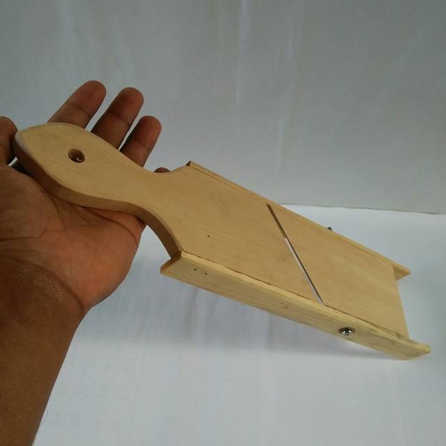 Pengiris pemotong keripik pasah keripik kentang pisang tempe kayu murah